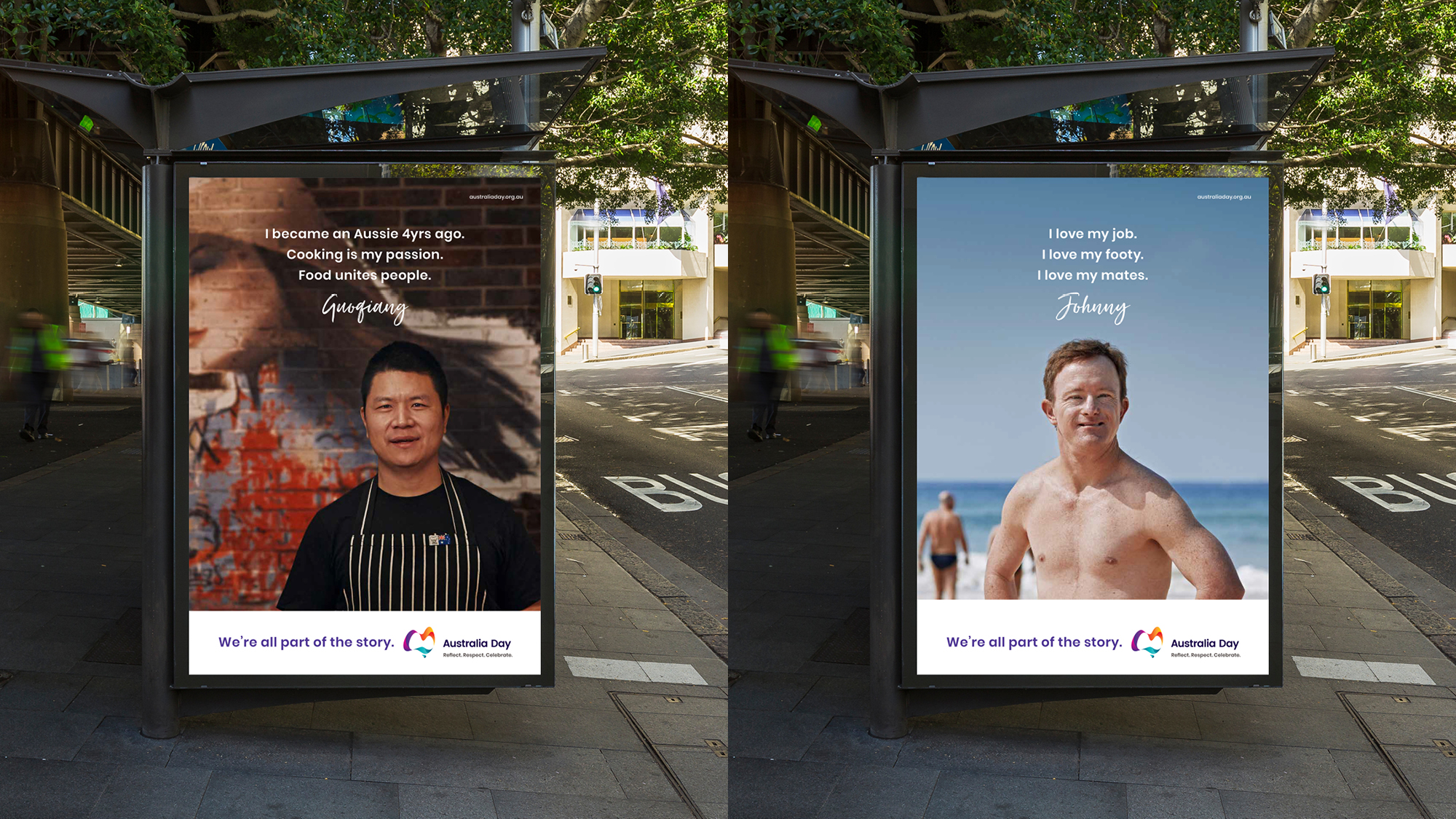 Entity-3-Three-Brand-Design-Agency-Sydney-Australia-Day-11-campaign-ooh-bus-shelter-ads