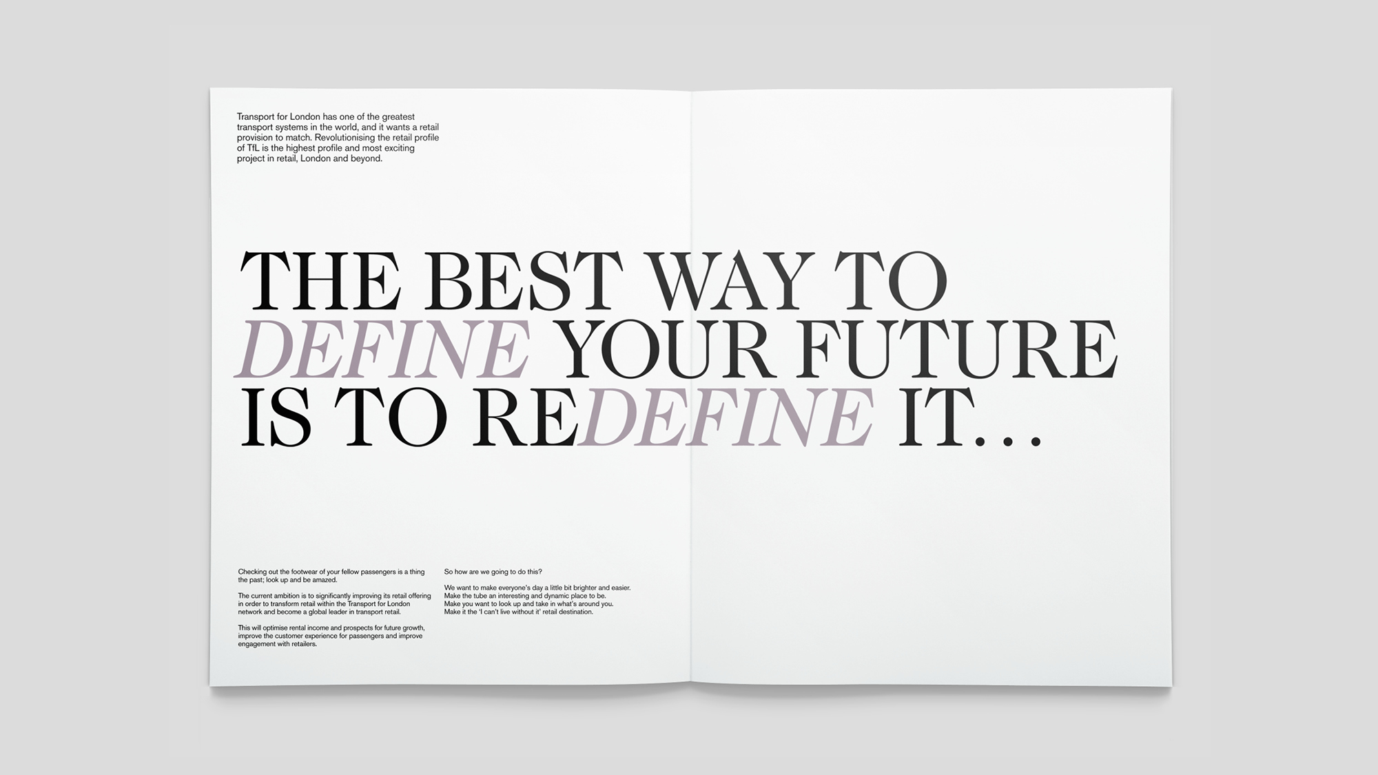 Entity-3-Three-Brand-Design-Agency-Sydney-Transport-for-London-Vision-6-experience-print-book-spread-type